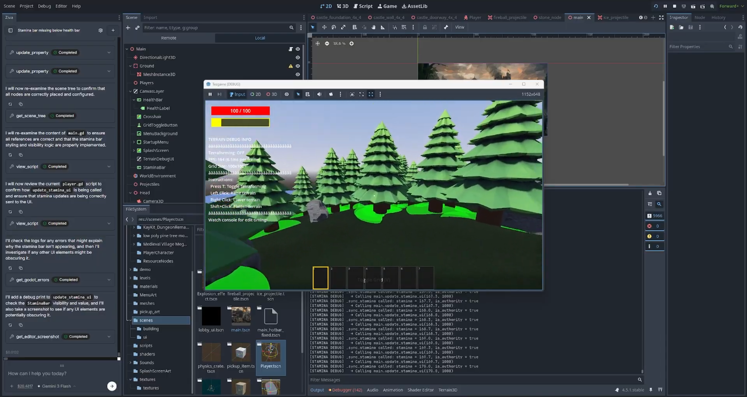 Ziva Demo Screenshot
