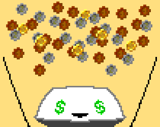 he wants the coins