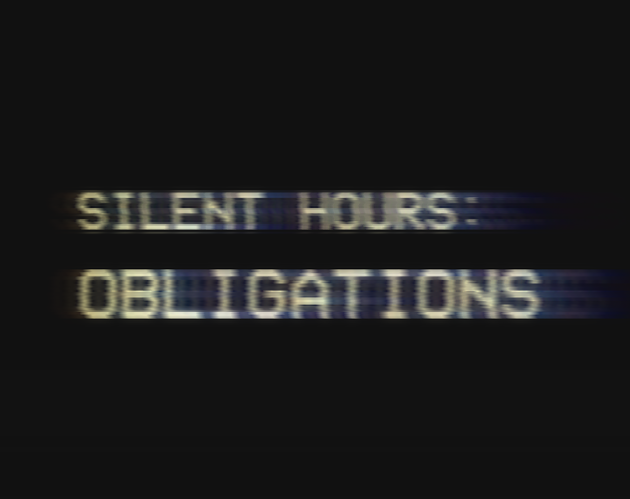 Silent Hours: Obligations cover