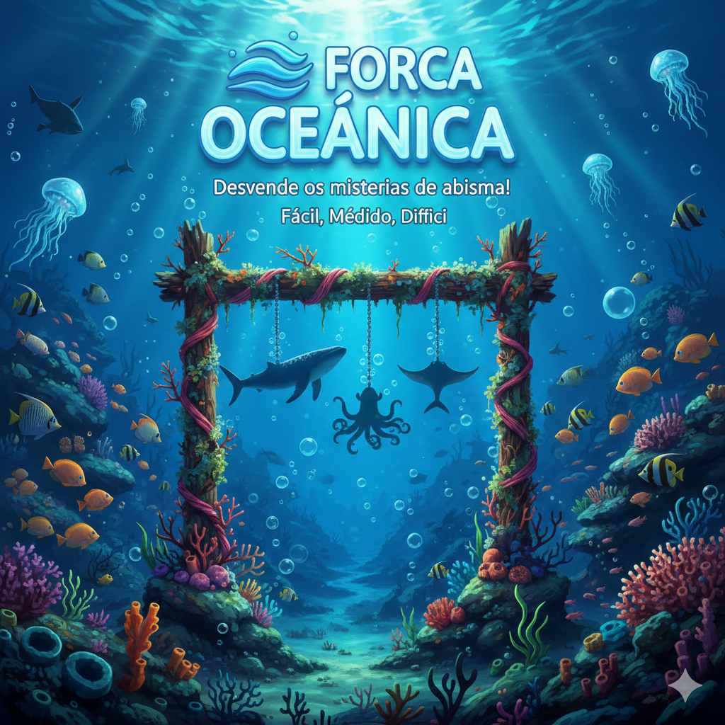 forca dos animais do oceano