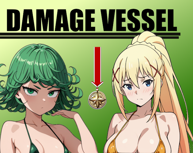 Cover art for Damage Vessel by kk2oven — adult visual novel
