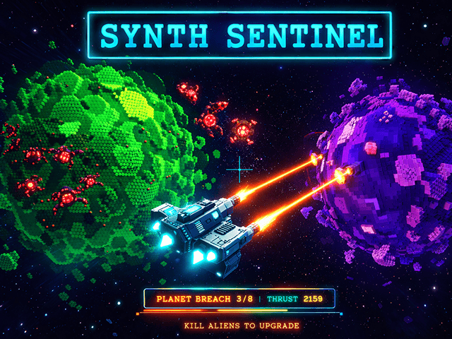 SYNTH SENTINEL by eggyoke · Store artwork