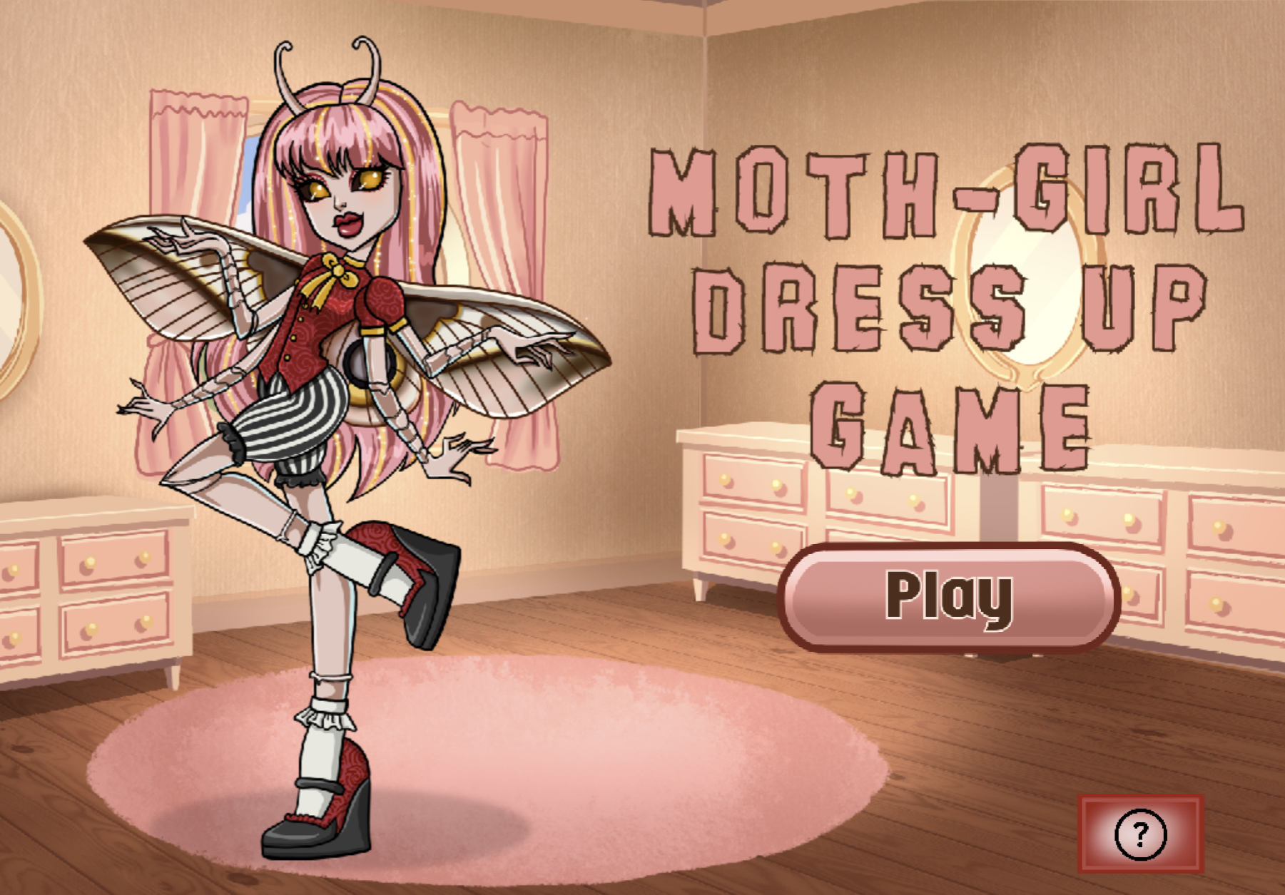 Moth Girl Dress-up Game