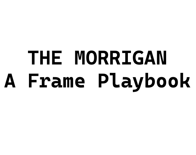 Cover image for THE MORRIGAN