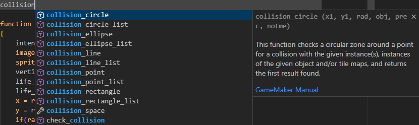 GameMaker Language  - VSCode Extension