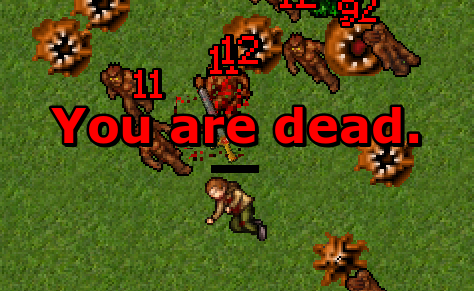 You are dead.