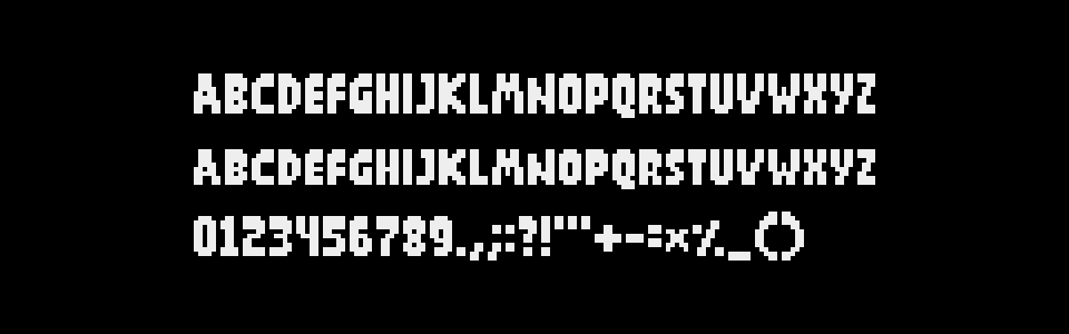 Pixel Font - VOICE