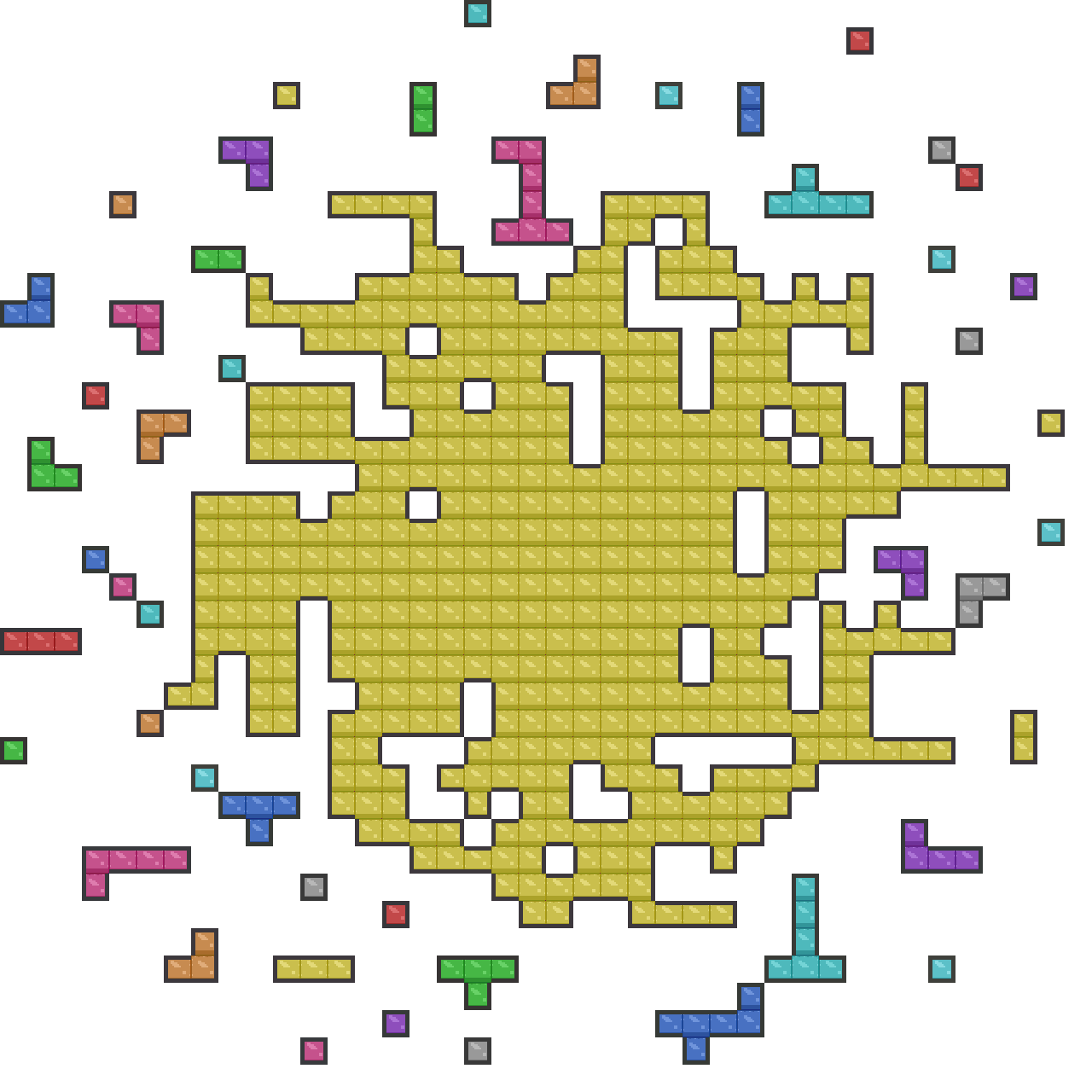 Tetris Tilemap (32x32px)