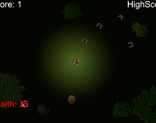 Zombie Shooter game screenshot