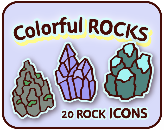 Color Lines Rocks Game Colorful Line Art Rocks by Aunikuva