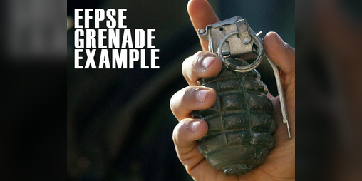 Cover image for EFPSE Grenade Example