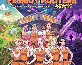 femboy hooters madness! game screenshot