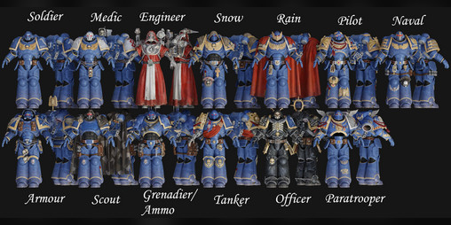 Cover image for Foxhole: 40K Space Marines - Ultra Marines