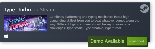 Type: Turbo on Steam