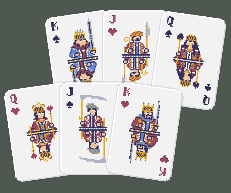 Pixel Card Decks