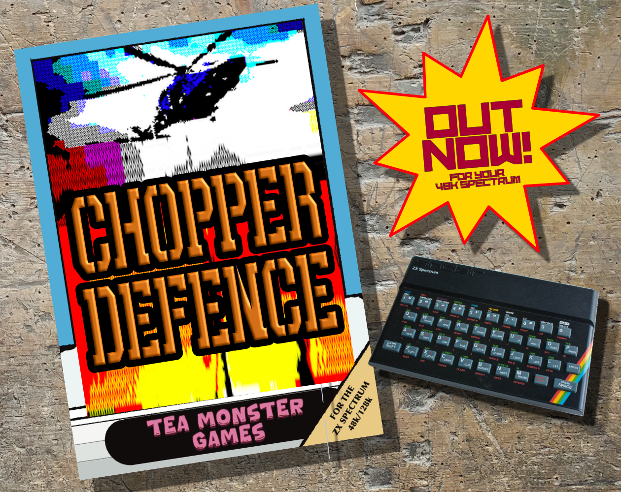 Cover image for Chopper Defence - ZX Spectrum homebrew