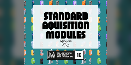 Cover image for [M] Standard Acquisition Modules