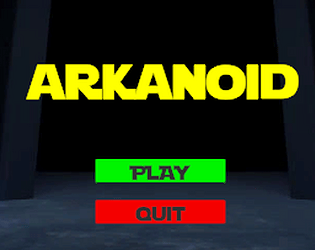 Arkanoid game screenshot