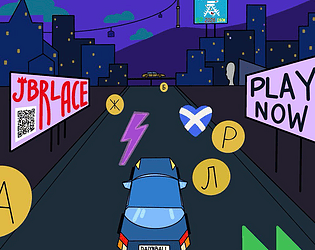 JBRLA RACE game screenshot