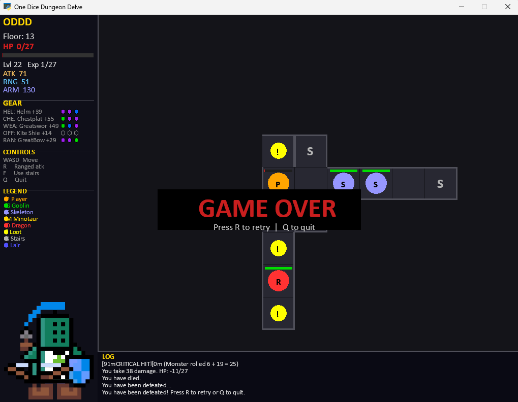 Devlog #1: From a Single Die to Alpha 1.0 - One Dice Dungeon Delve by ...