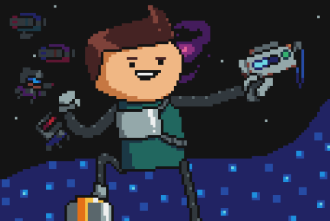 Jimmy McBlaster Builds a Space Station