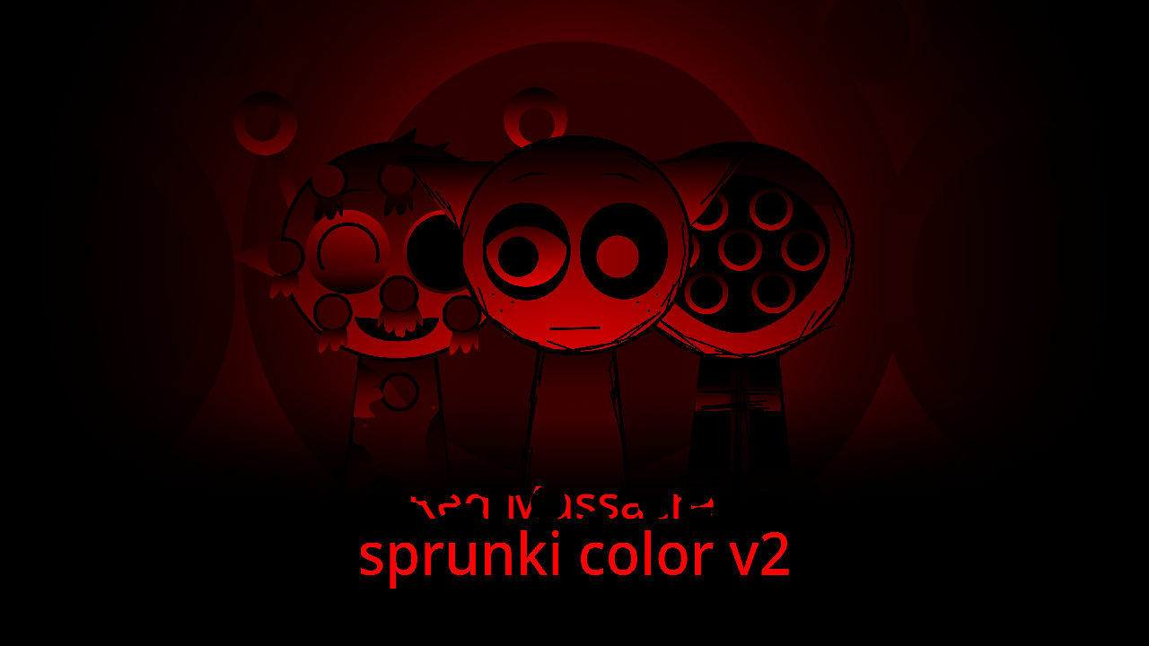 sprunki color v2:red disaster