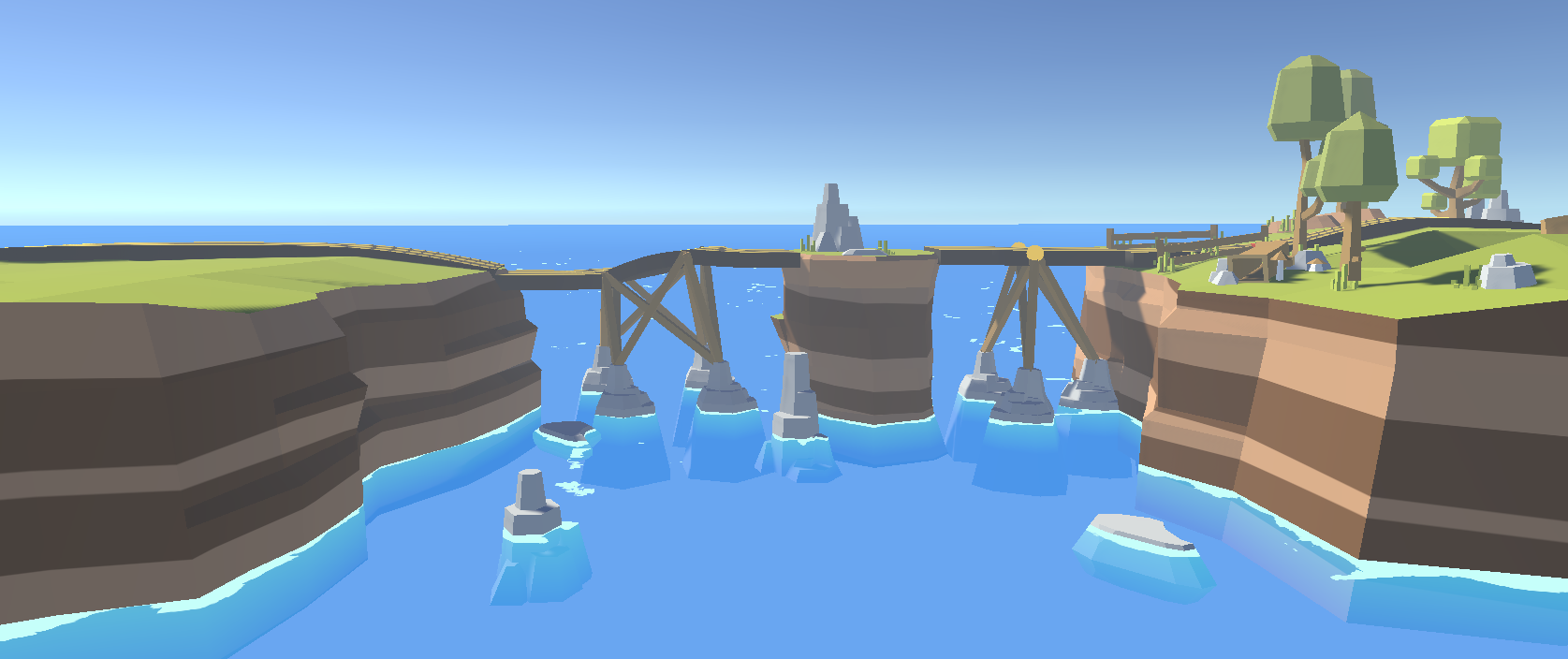 Poly Bridge 3D - proof of concept
