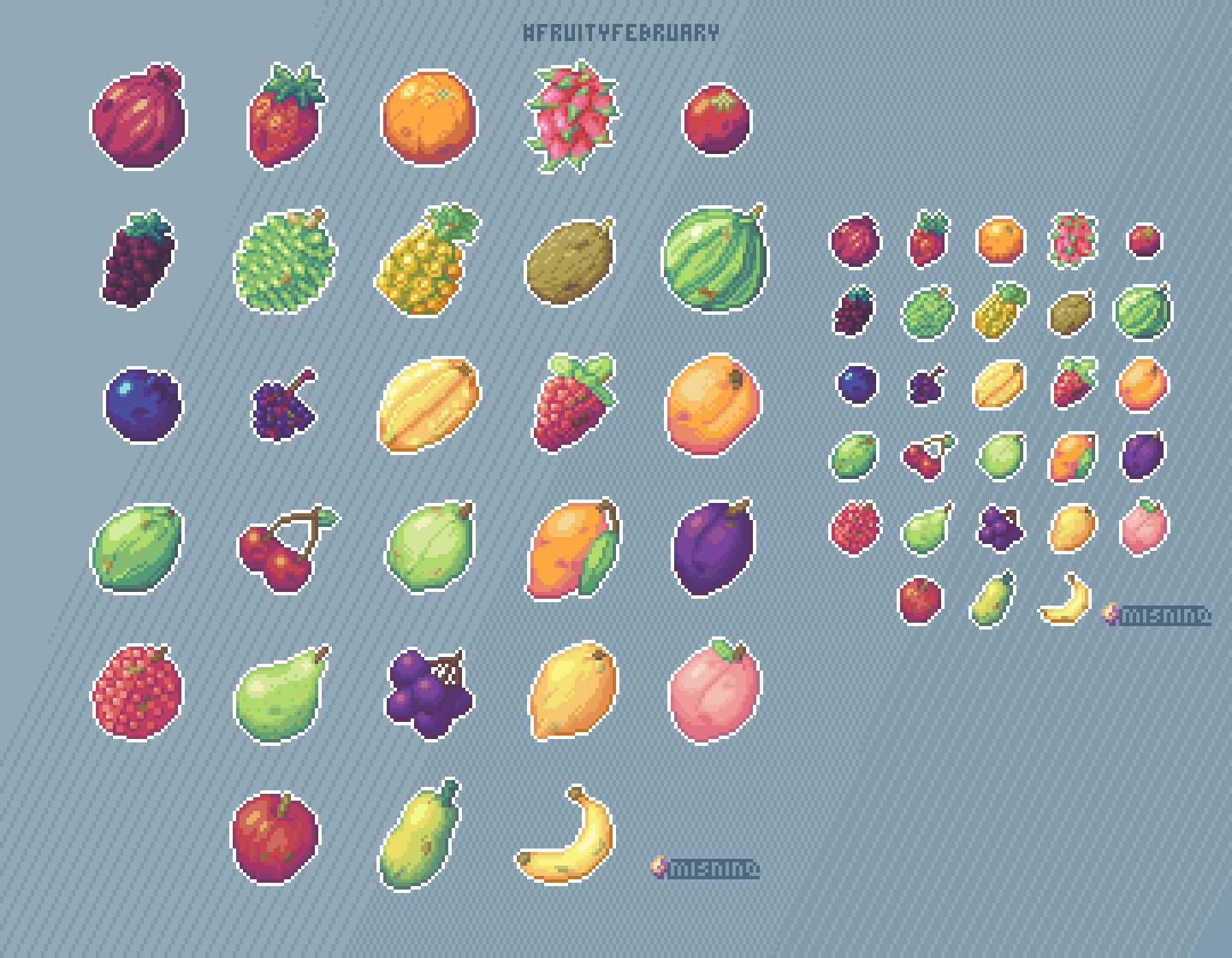 Blemished Fruit Asset Pack by Nina
