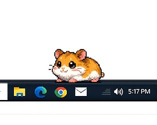 Hamster on the Bar game screenshot