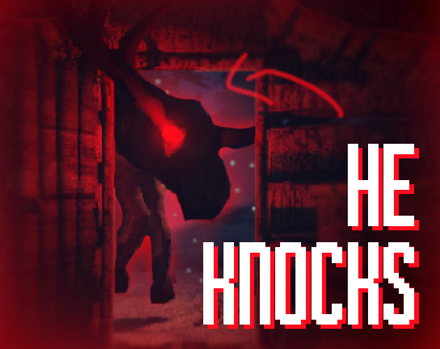 Cover image for HE KNOCKS