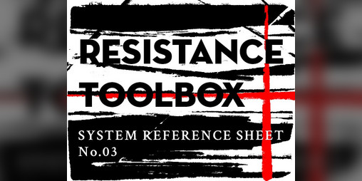 Cover image for Resistance Toolkit -System Reference Sheet-