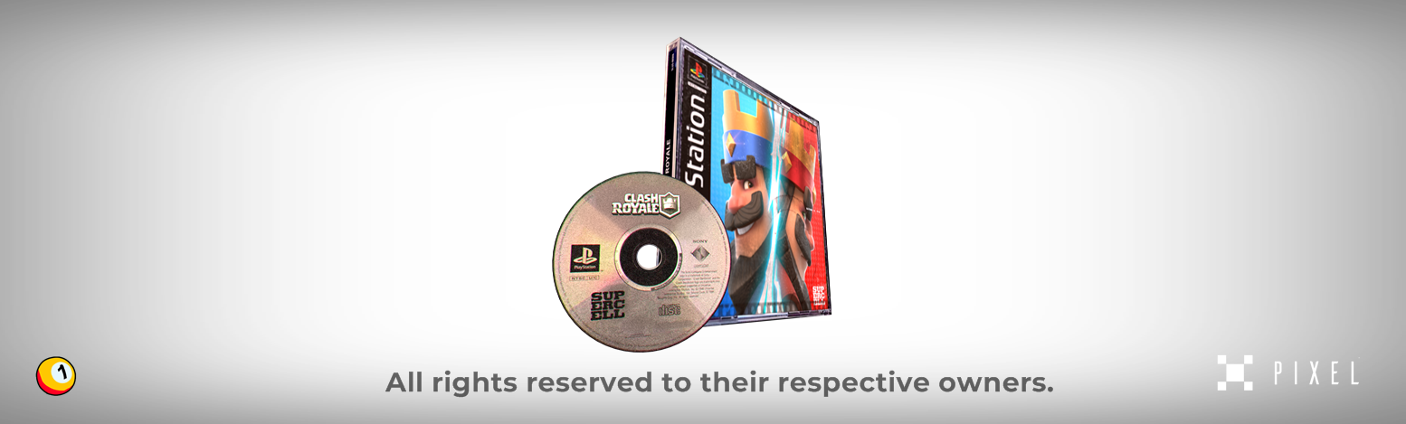 Clash Royale - PS1 Demake