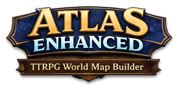 ATLAS ENHANCED | TTRPG World Map Builder by AkiraHa