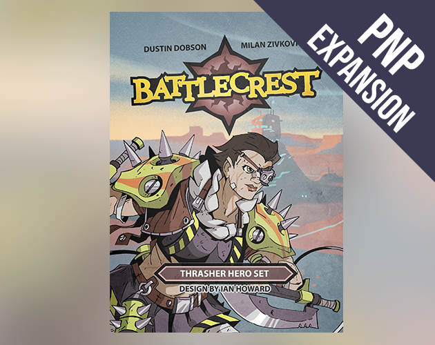 Cover image for Battlecrest: Thrasher Hero Set
