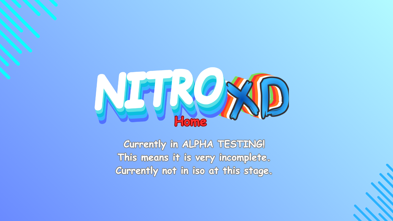 NitroOS Alpha 1.0