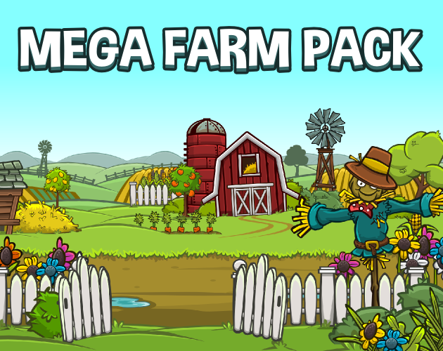 Mega farm pack by Robert Brooks - gamedeveloperstudio.com