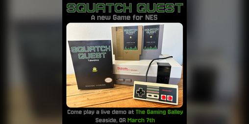 Cover image for Squatch Quest NES