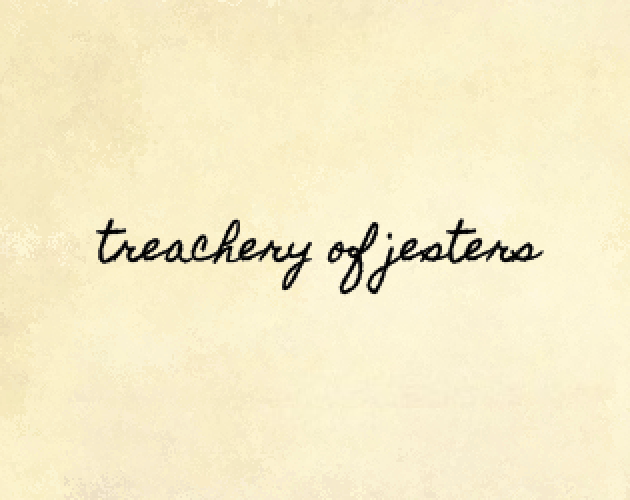 Cover image for treachery of jesters