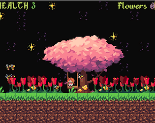 Loraine's Journey To Feed The Bees!!! game screenshot