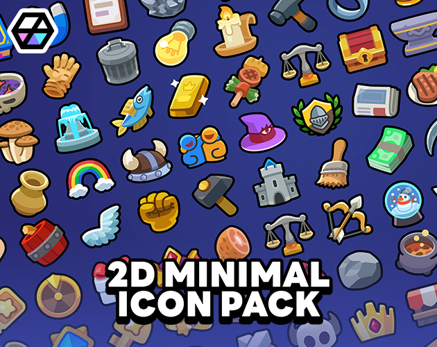 2D minimal - Icon Pack by LAYERLAB