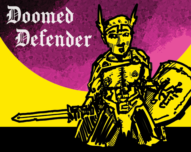 Cover image for Doomed Defender - A New Mörk Borg Class
