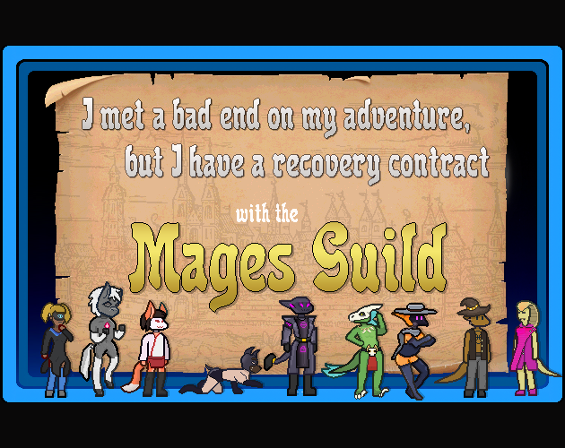 Cover image for I Met a Bad End on my Adventure, but I have a Recovery Contract with the Mages Guild
