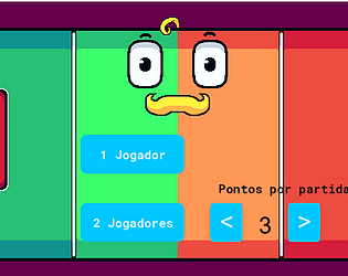 Meu Pong game screenshot
