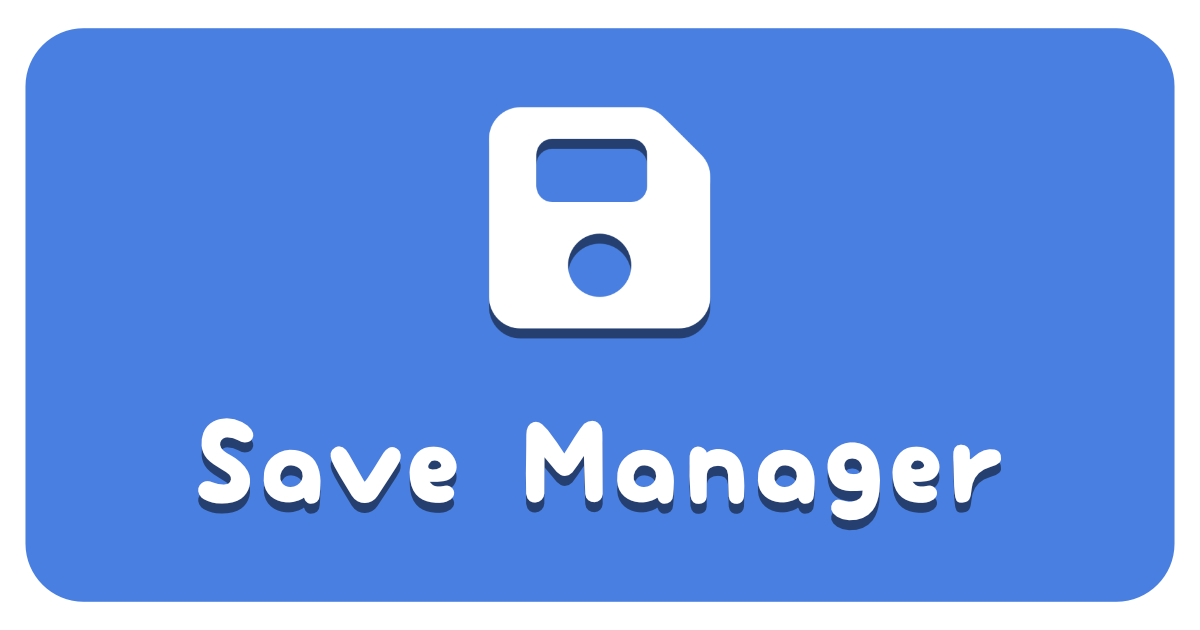 Save Manager