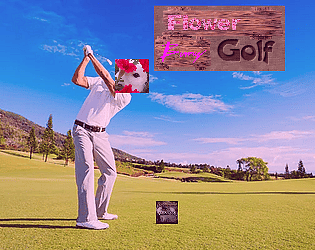 FlowerBunnyGolf game screenshot