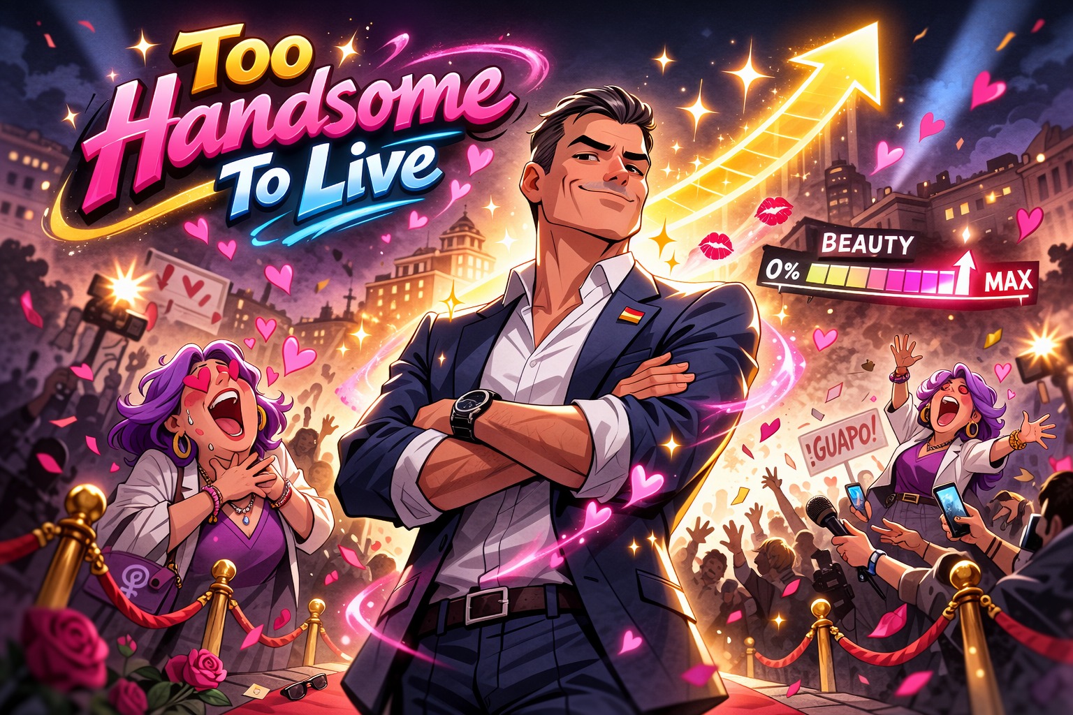 Cover image for TooHandsomeToLive