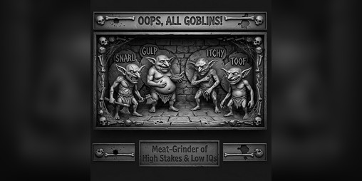 Cover image for OOPS, ALL GOBLINS!