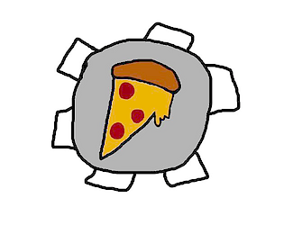 🍕 ЕДА VS ⚙️ БОЛТЫ game screenshot