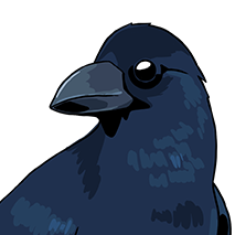 Bad Omens Icon - Crow