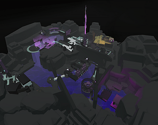 High-Energy Fluid Extraction Plant Level Design game screenshot